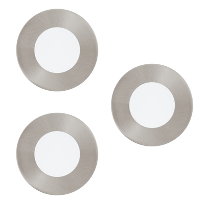 32882 EGLO FUEVA-C 2700K-6500K RGB LED süllyesztett lámpa 3db-os szett