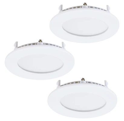 34014 EGLO FUEVA 3 LED süllyesztett lámpa - 3 db-os szett