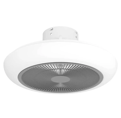 35093 SAYULITA fehér-szürke LED mennyezeti ventilátoros lámpa távirányítóval