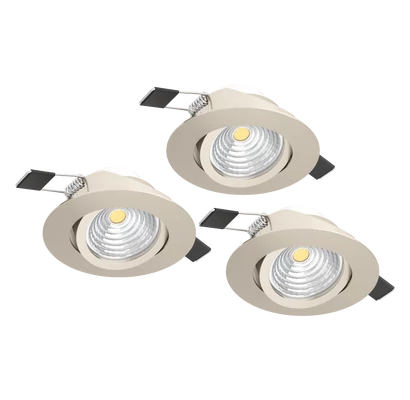 900746 EGLO SALICETO 2700K LED süllyesztett lámpa 3 db