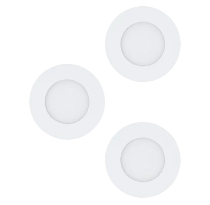 98633 EGLO FUEVA 1 3000K IP44 LED süllyesztett lámpa 3 db-os szett