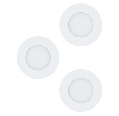 98633 EGLO FUEVA 1 3000K IP44 LED süllyesztett lámpa 3 db-os szett