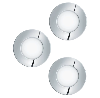 98635 EGLO FUEVA 1 3000K IP44 LED süllyesztett lámpa 3 db-os szett