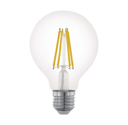 110023 EGLO E27-LED-G80 806 lm 2700 K átlátszó fényforrás