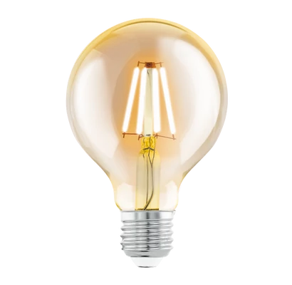 110052 EGLO E27-LED-G80 350 lm 2200 K borostyán fényforrás