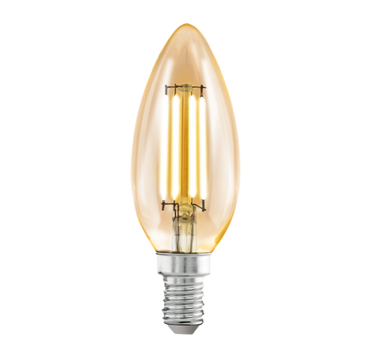 110058 EGLO E14-LED-C35 270 lm 2200 K borostyán fényforrás