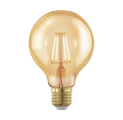 110063 EGLO E27-LED-G80 300 lm 1700 K borostyán fényforrás