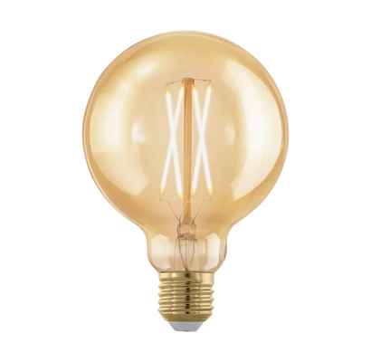 110064 EGLO E27-LED-G95 300 lm 1700 K borostyán fényforrás