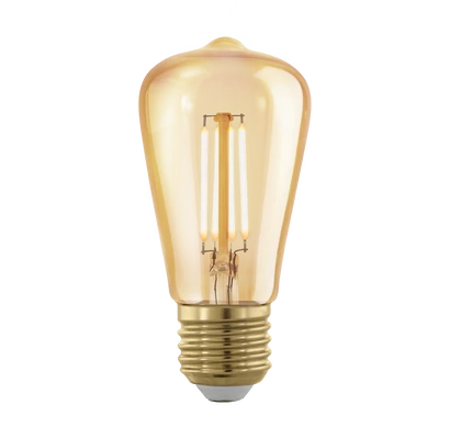110066 EGLO E27-LED-ST48 300 lm 1700 K borostyán fényforrás