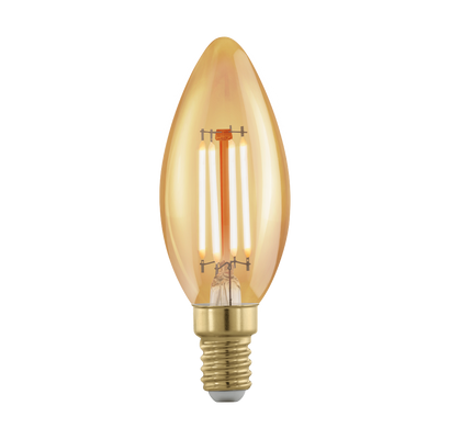 110069 EGLO E14-LED-C35 300 lm 1700 K borostyán fényforrás
