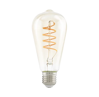 110077 EGLO E27-LED-ST64 270 lm 2200 K borostyán fényforrás