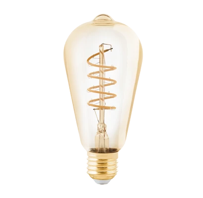 110083 EGLO E27-LED-ST64 245 lm 2200 K borostyán fényforrás