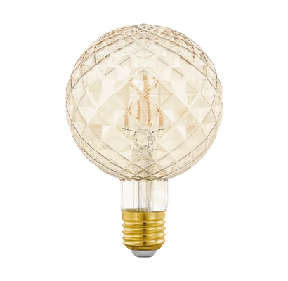 110118 EGLO E27-LED-G95 200 lm 2200 K borostyán Mid Size fényforrás