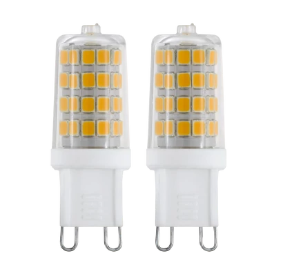 110154 EGLO G9-LED 320 lm 3000 K átlátszó fényforrás (2 db-os szett)
