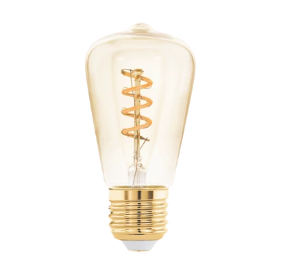 110193 EGLO E27-LED-ST48 145 lm 2000 K borostyán dekor fényforrás