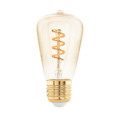 110193 EGLO E27-LED-ST48 145 lm 2000 K borostyán dekor fényforrás