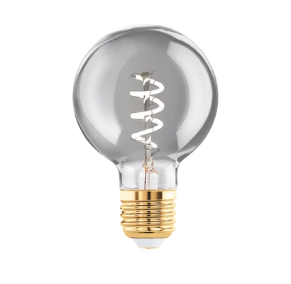 110195 EGLO E27-LED-G60 100 lm 2000 K füstüveges dekor fényforrás
