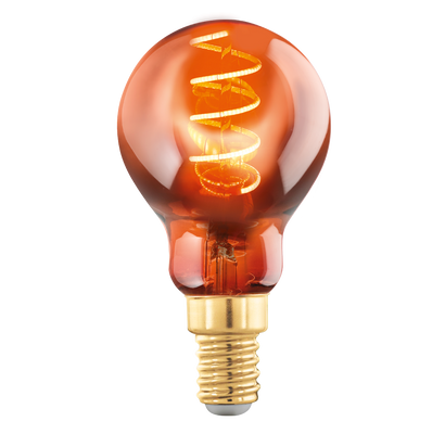 110197 EGLO E14-LED-P45 30 lm 2000 K vörösréz színű dekor fényforrás