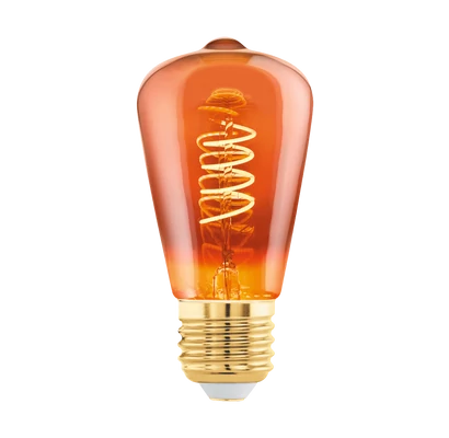 110199 EGLO E27-LED-ST48 30 lm 2000 K vörösréz színű dekor fényforrás