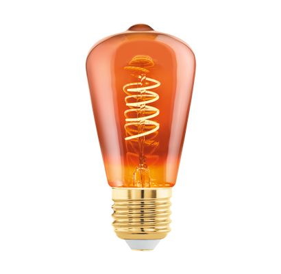 110199 EGLO E27-LED-ST48 30 lm 2000 K vörösréz színű dekor fényforrás