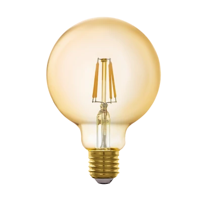 11866 EGLO connect E27-LED-G95 500 lm 2200 K borostyán fényforrás