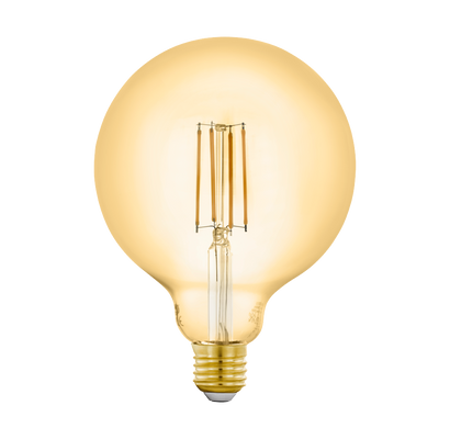 12225 EGLO E27-LED-G125 650 lm 2200 K borostyán Zigbee fényforrás
