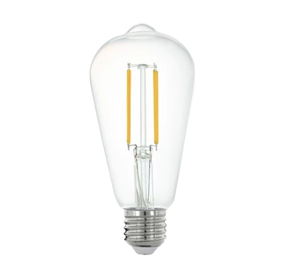 12232 EGLO E27-LED-ST64 806 lm 4000 K átlátszó Zigbee fényforrás