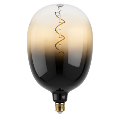 12553 EGLO E27-LED-T180 100 lm 1700 K fekete-barna dekor fényforrás