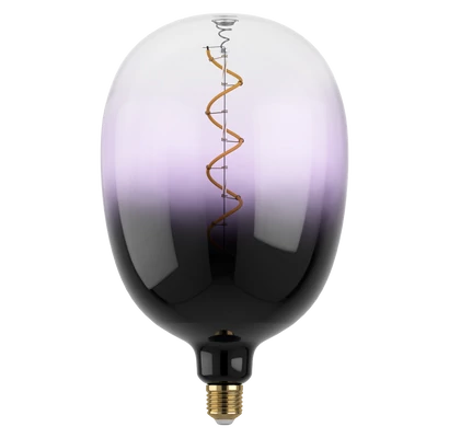 12554 EGLO E27-LED-T180 85 lm 1800 K fekete-ibolyaszín dekor fényforrás