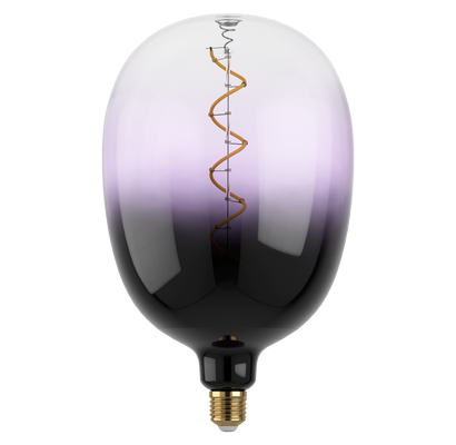 12554 EGLO E27-LED-T180 85 lm 1800 K fekete-ibolyaszín dekor fényforrás