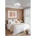 35095 ORTONA fehér LED mennyezeti ventilátoros lámpa