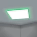 900088 EGLO ROVITO-Z ZigBee 2700K-6500K RGB LED mennyezeti lámpa zöld háttérvilágítással