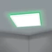 900089 EGLO ROVITO-Z ZigBee 2700K-6500K RGB LED mennyezeti lámpa zöld háttérvilágítással