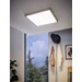 97274 EGLO FUEVA 1 3000K 50 cm ezüst LED falon kívüli lámpa